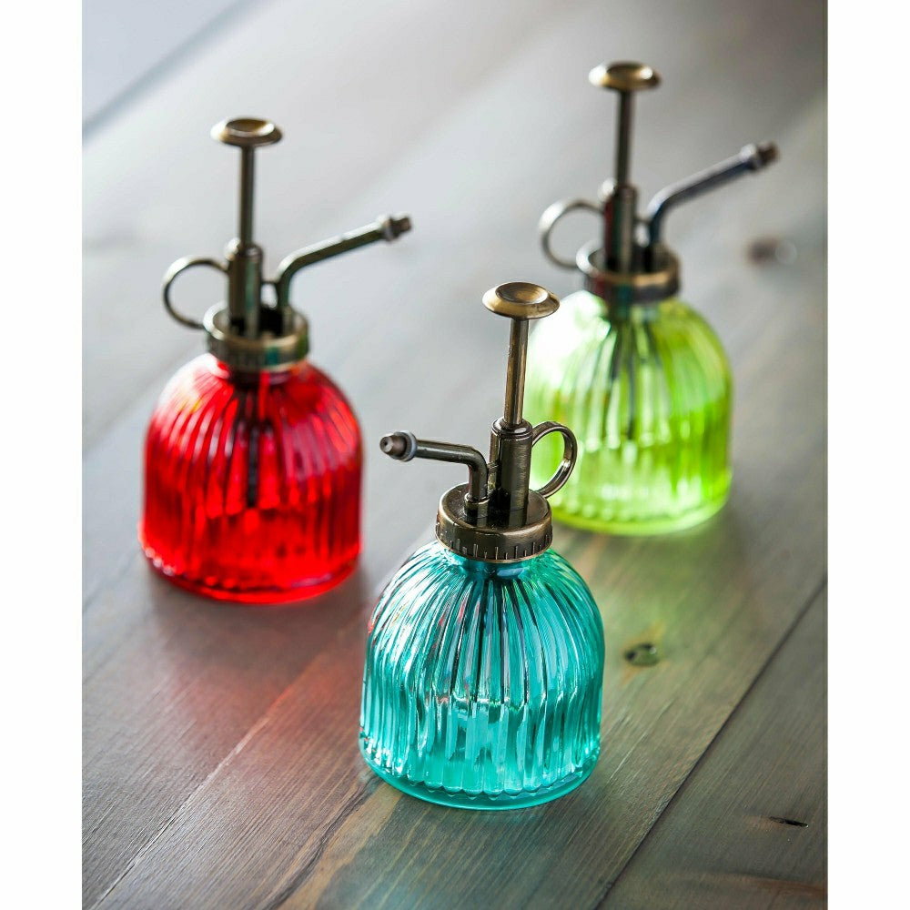 Plow & Hearth Decorative Plant Misters, green