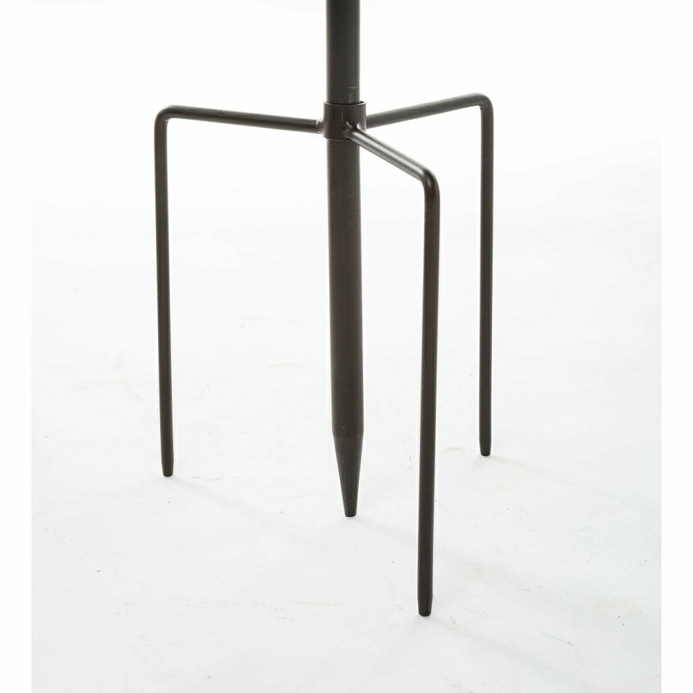 Plow & Hearth Metal Wind Spinner with Patina-Like Blue