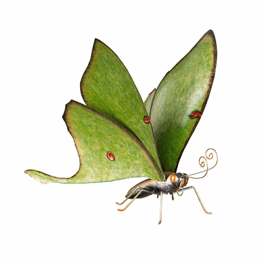 Plow & Hearth Metal Luna Moth Statue