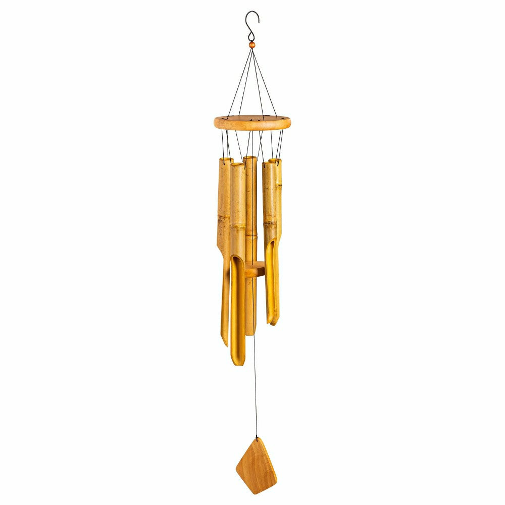 Plow & Hearth Bamboo Tree of Life Wind Chimes