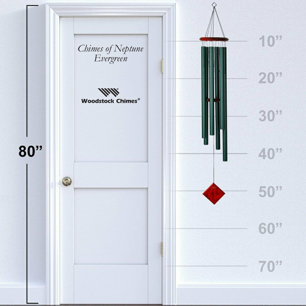 Plow & Hearth Chimes of Neptune - Evergreen