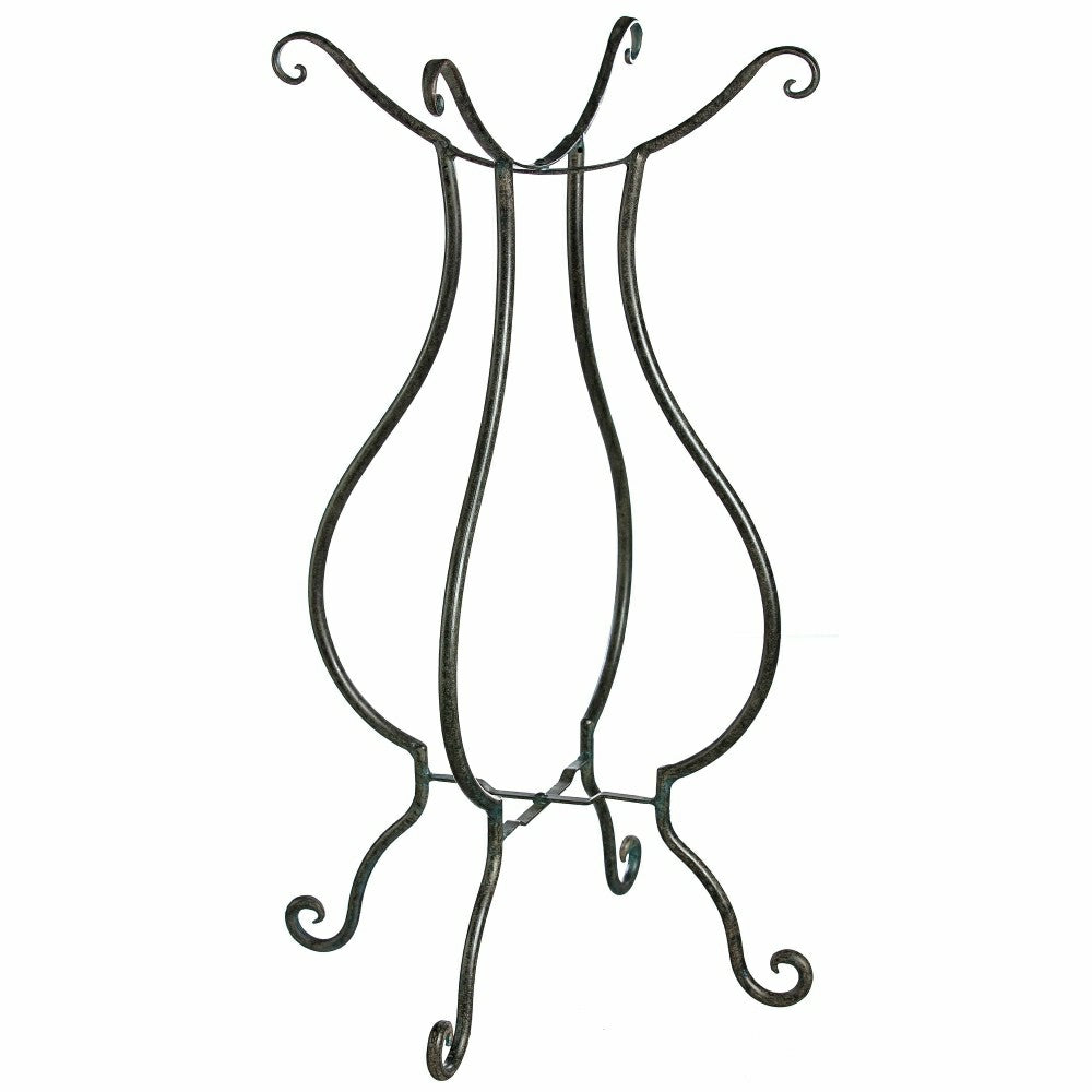 Plow & Hearth Scroll Bird Bath Stand