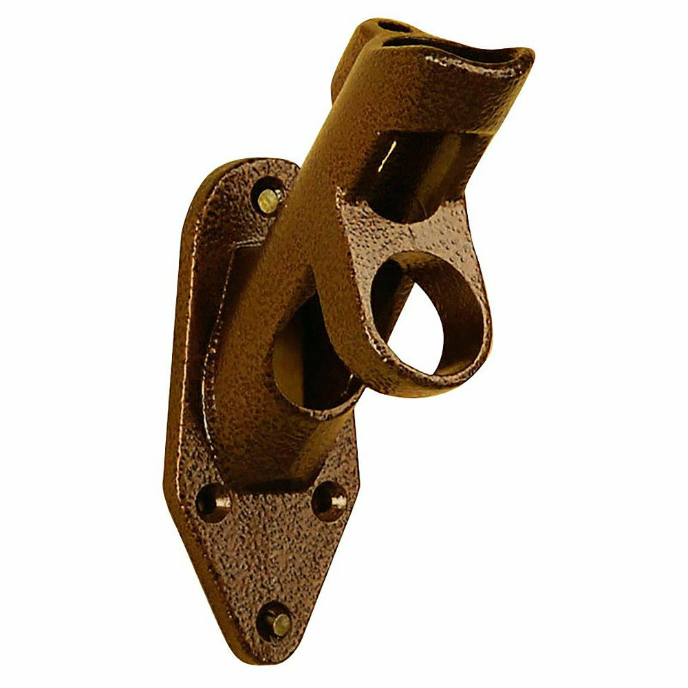 Plow & Hearth Antique Copper 2-Position Metal House Flag Bracket