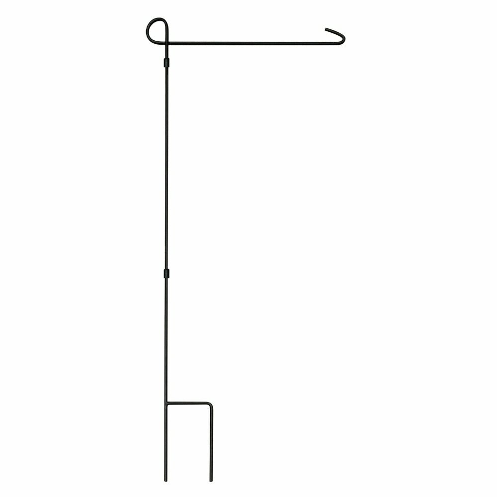 Plow & Hearth Metal Garden Flag Stand, 3 piece