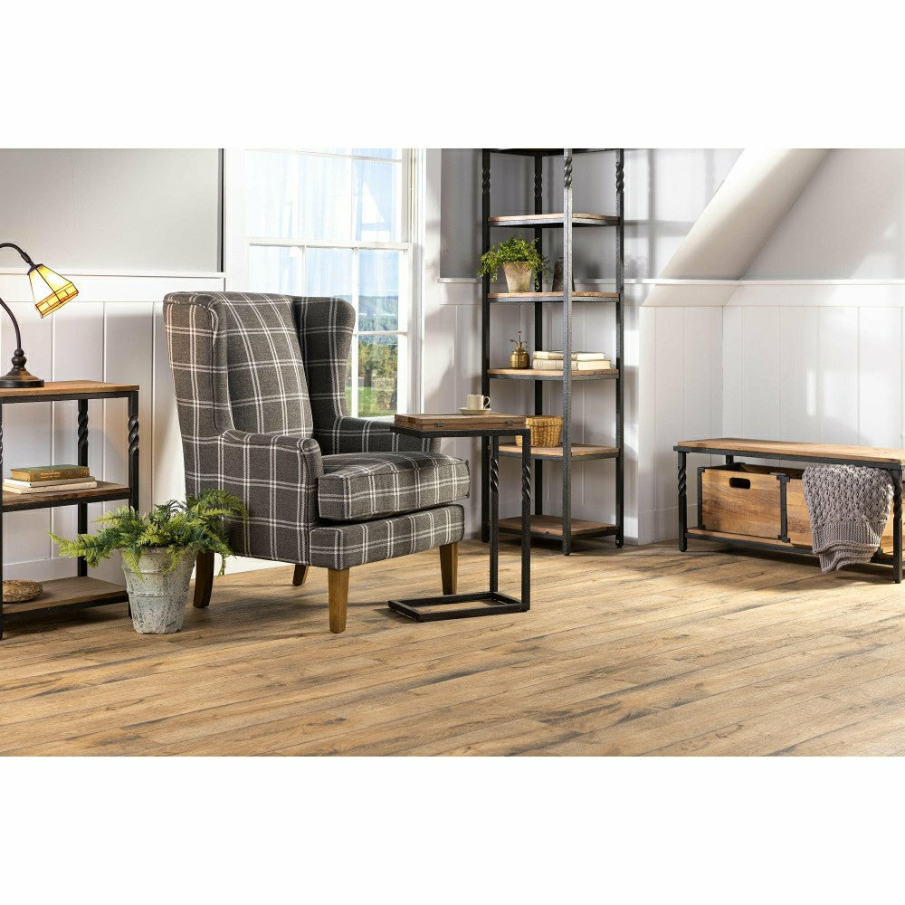 Plow & Hearth Deep Creek End Table with Shelves