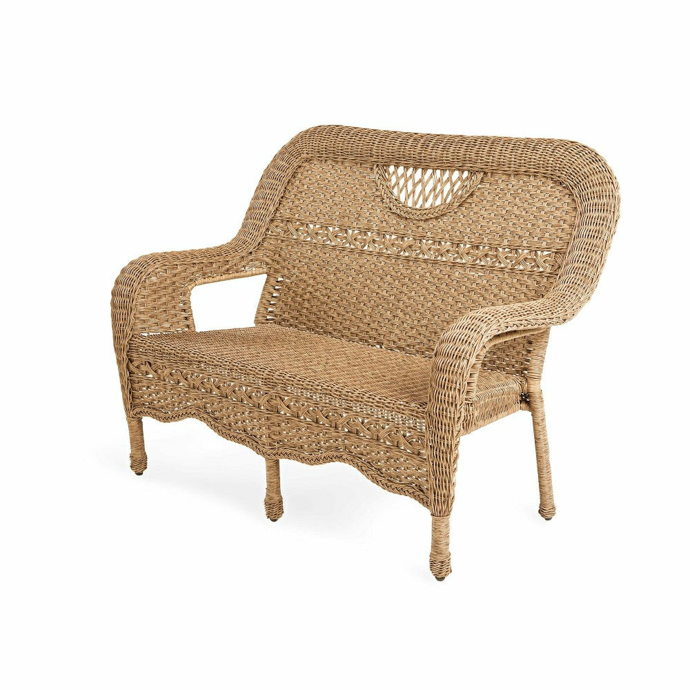 Plow & Hearth Prospect Hill Wicker Settee