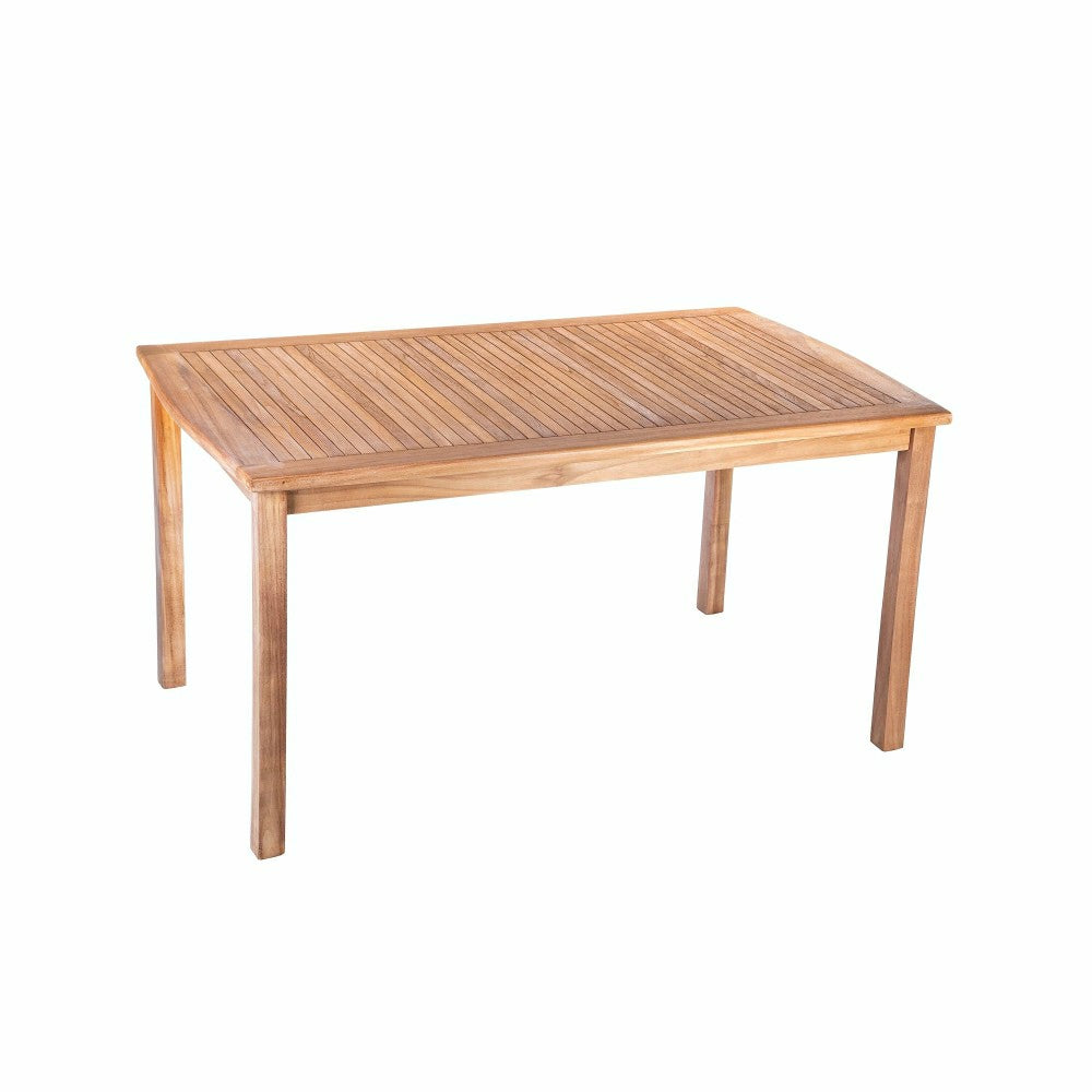 Plow & Hearth Rectangular Teak Dining Table
