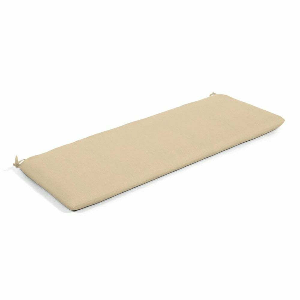 Plow & Hearth Sunbrella Premium Bench Cushion with Ties
