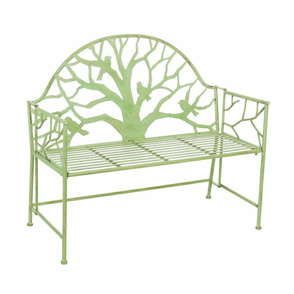 Plow & Hearth Metal Tree Bench