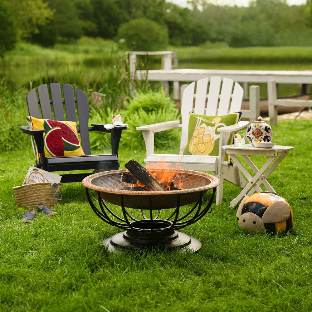 Plow & Hearth Wooden Adirondack Chair