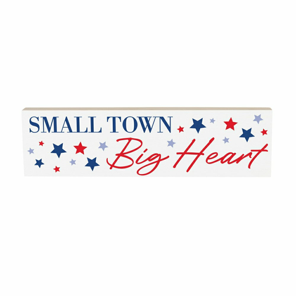 Plow & Hearth Americana Mantle Signs (18"x5" )