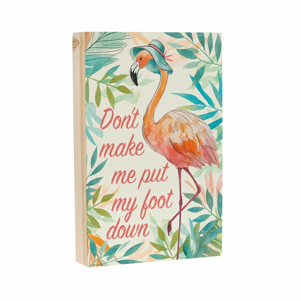Plow & Hearth Palm Beach Coastal Medium Plock Portrait (8"x12”x1.9”)