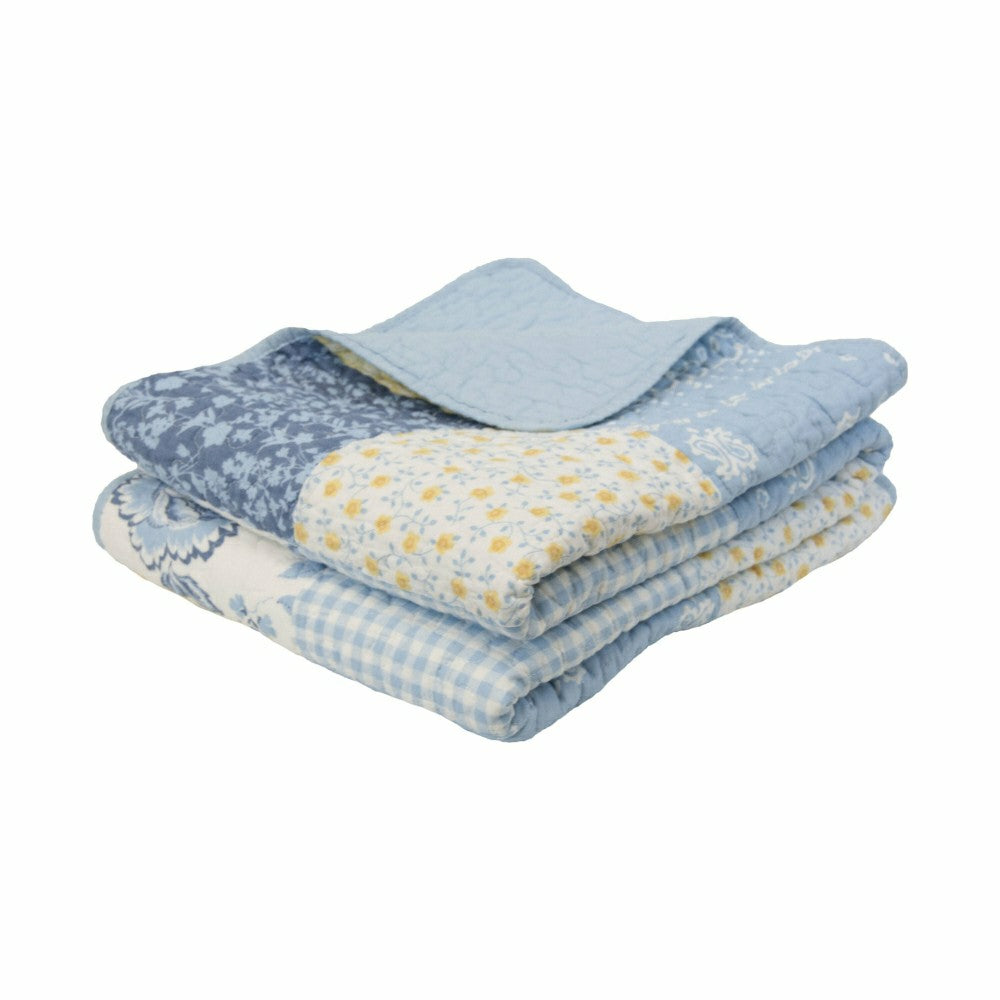 Plow & Hearth Spring Flowers Throw