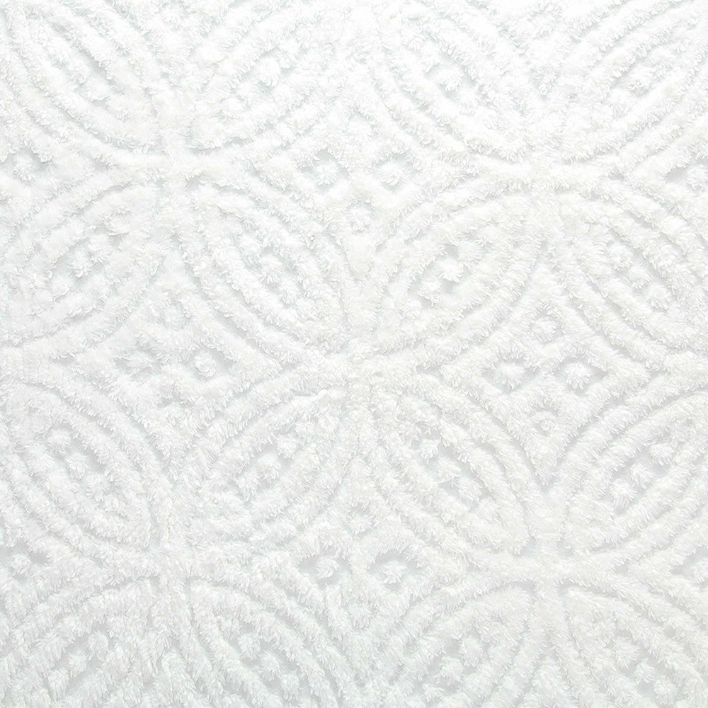 Plow & Hearth Wedding Ring Tufted Chenille Sham