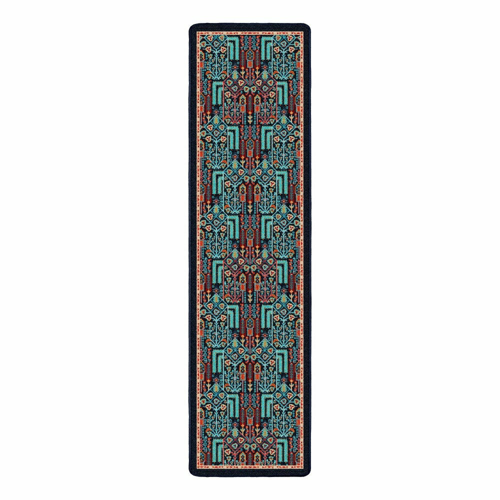 Plow & Hearth Mount Joy Runner Rug With EnduraStran Construction, 2' x 8' Runner