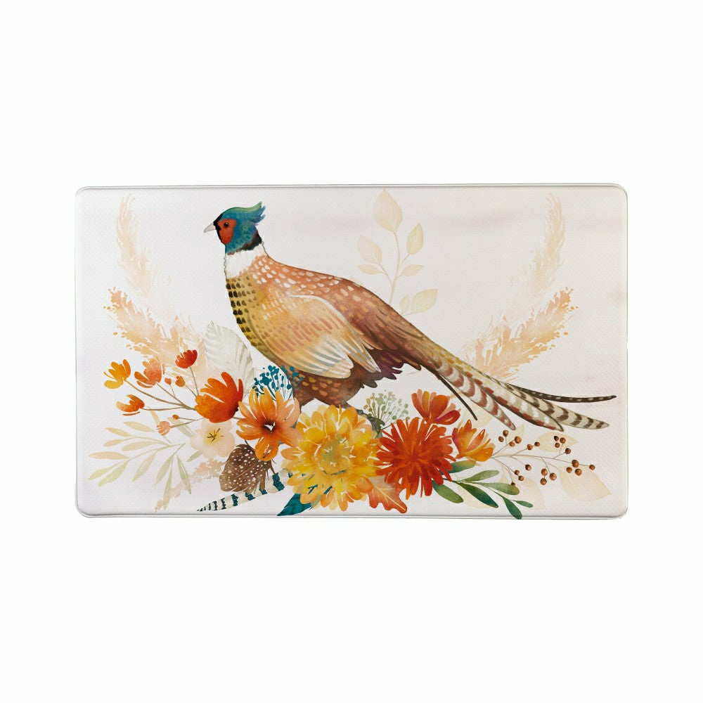 Plow & Hearth EG Studio Northwoods Pheasant Anti-Fatigue Mat (30"x18“)