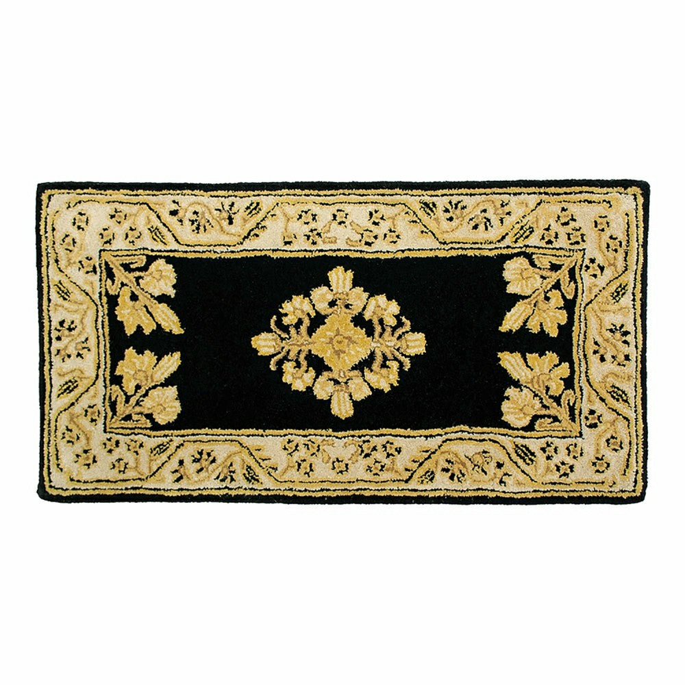 Plow & Hearth Jardin Wool Rug, 44"x22"
