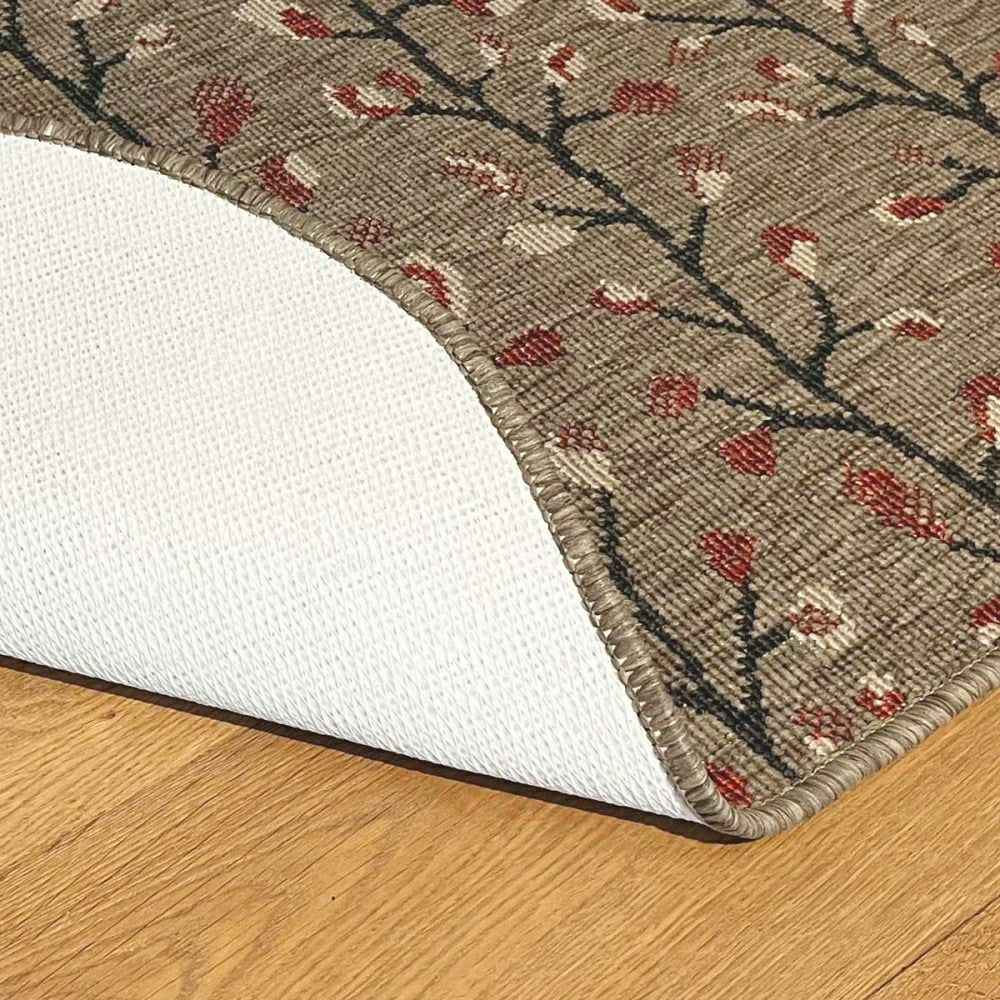 Plow & Hearth Branching Out Polypropylene Rug, 23"x36"