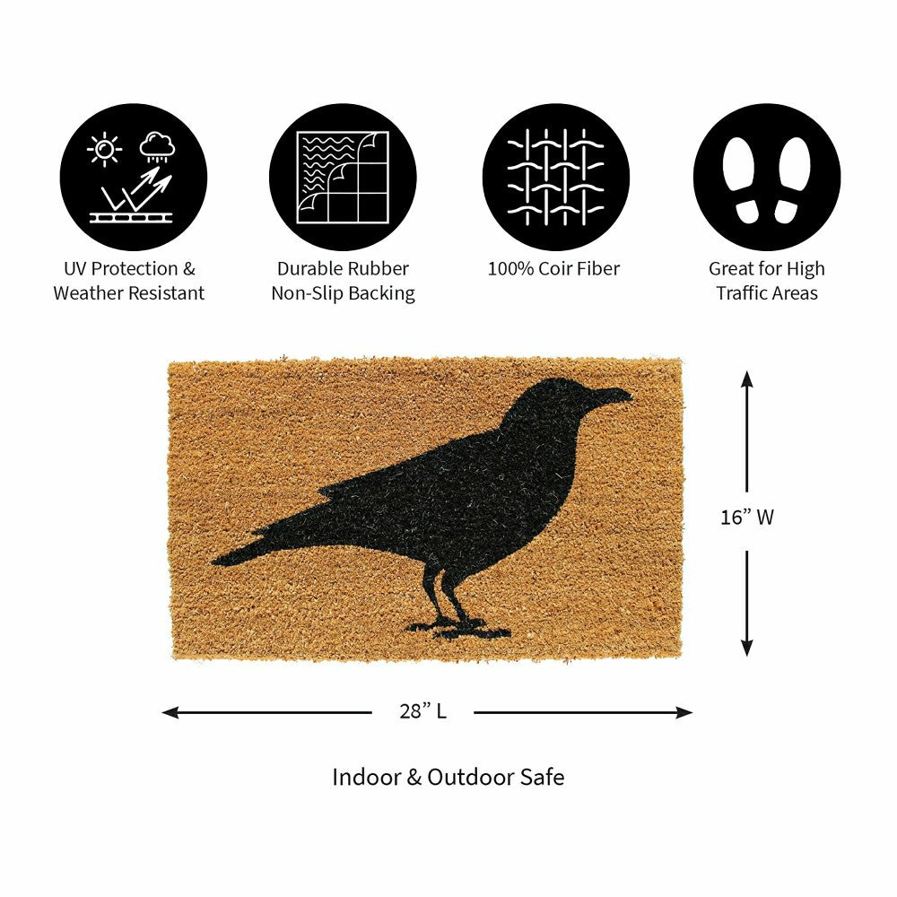 Plow & Hearth Raven Coir Mat