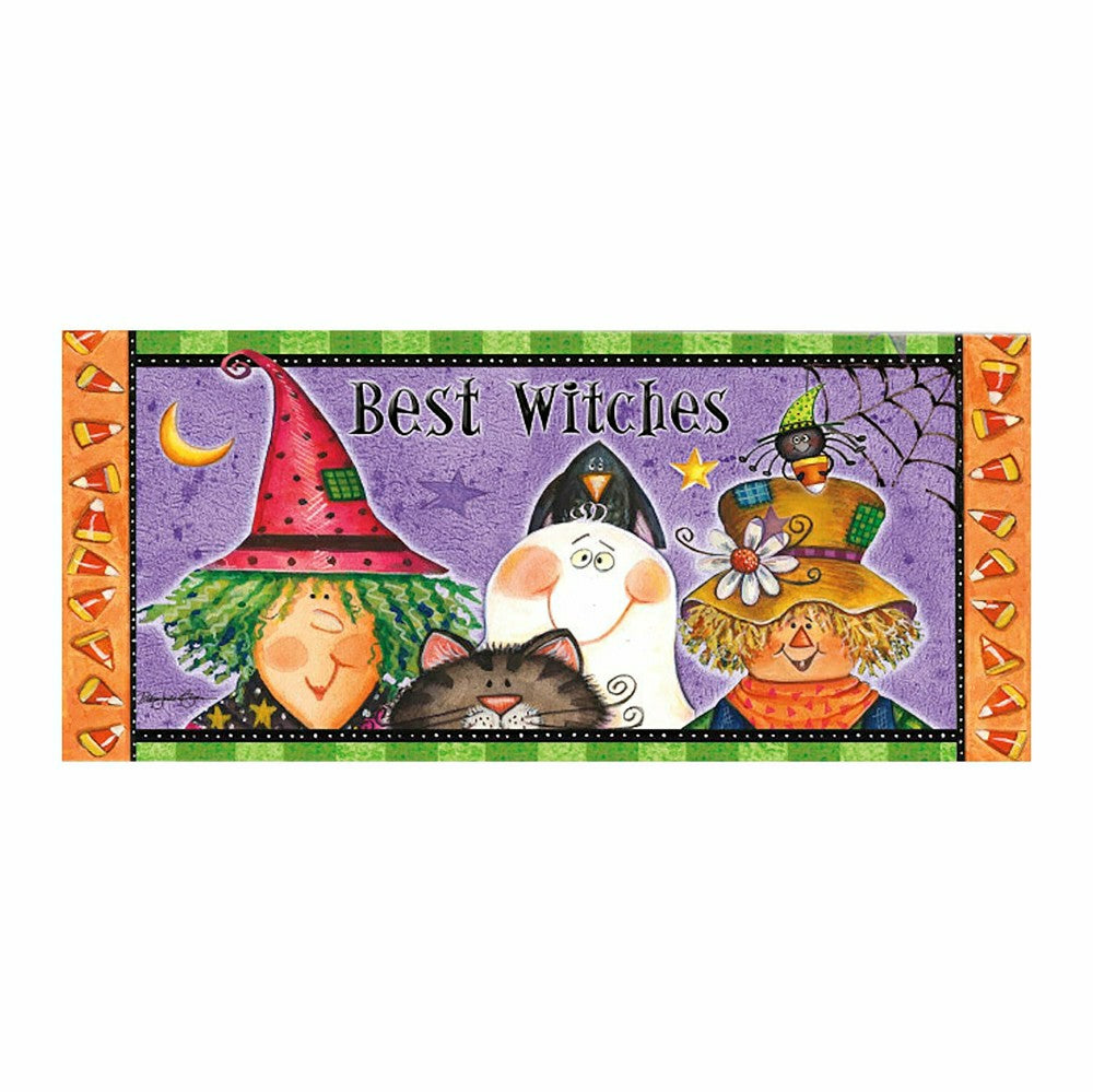 Plow & Hearth Sassafras Insert Mat Fall Holiday Gift Set with 4 Inserts and 1 Frame