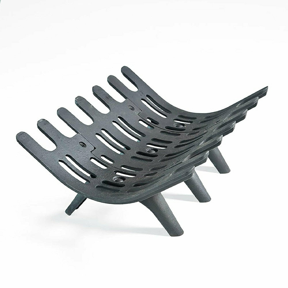 Plow & Hearth Cast Iron Deep-Bed Fireplace Grate
