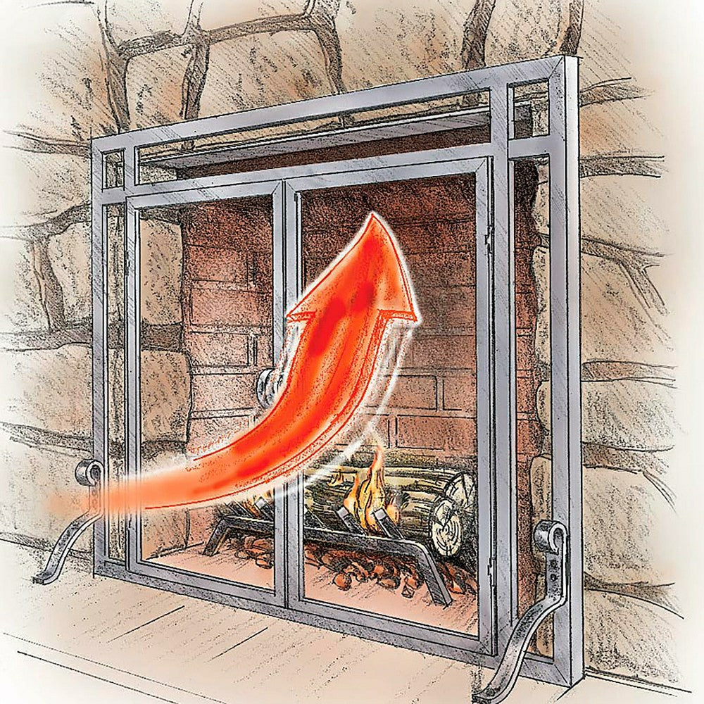 Plow & Hearth Pavenex Fireplace Blanket