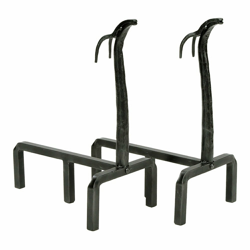 Plow & Hearth Deer Andirons