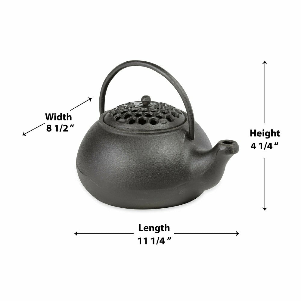 Plow & Hearth 3 QT. Cast Iron Steamer Kettle