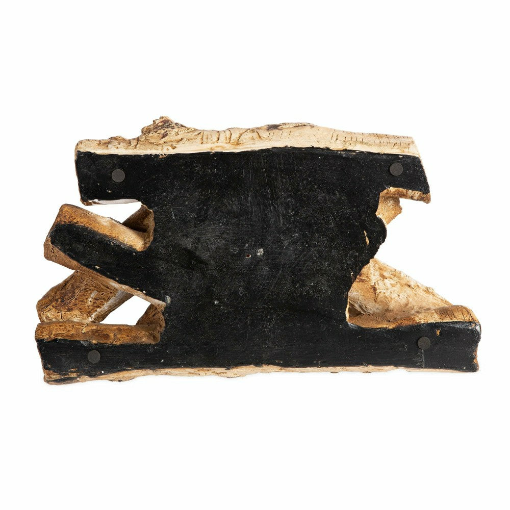 Plow & Hearth Logs Hearth Candle Holder