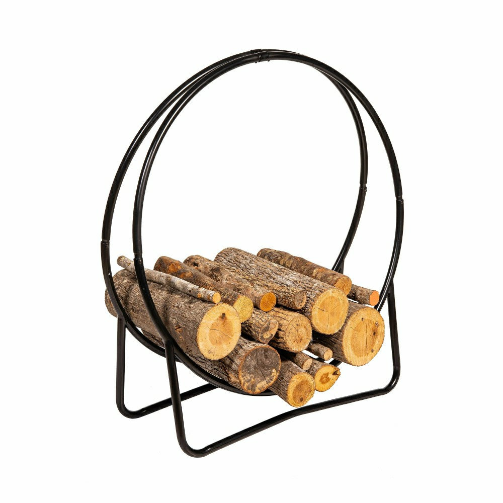 Plow & Hearth Hoop Style Firewood Holder