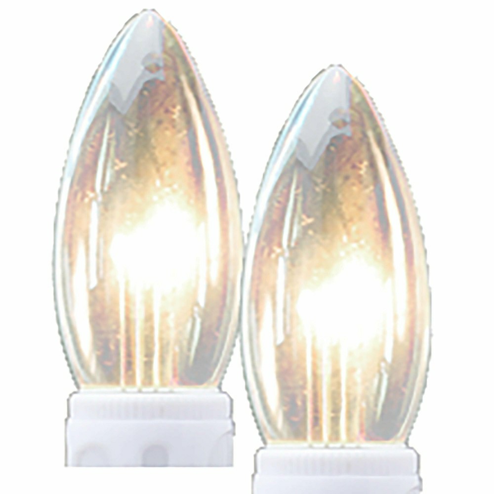 Plow & Hearth Outward-Facing Window Candle Replacement Bulbs, Set of 2