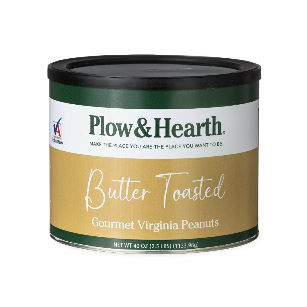 Plow & Hearth Flavored Extra Large Virginia Peanuts, 40 oz. Tin