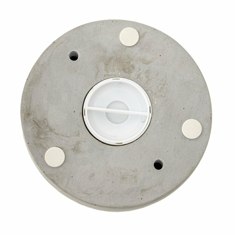 Plow & Hearth Gray LED Outdoor Candle