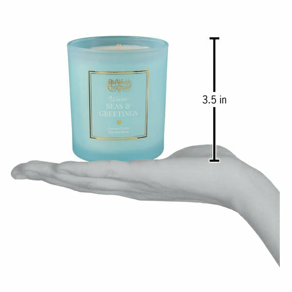 Plow & Hearth Warm Seas & Greetings Candle