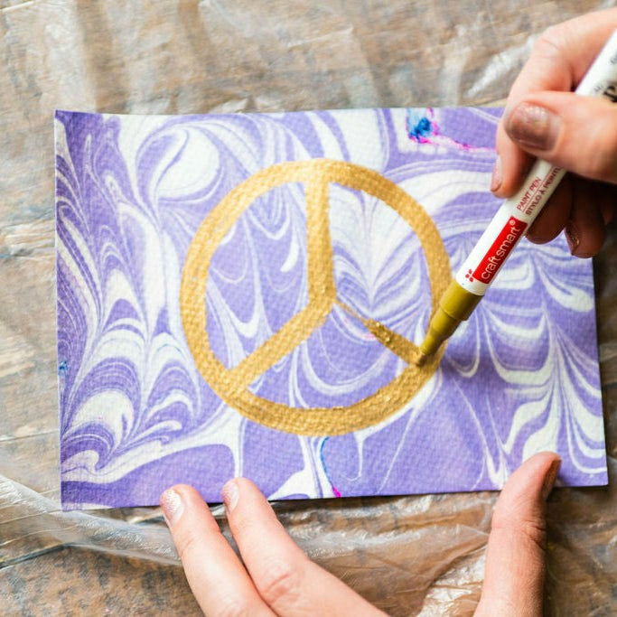 Plow & Hearth Water Marbling Kit