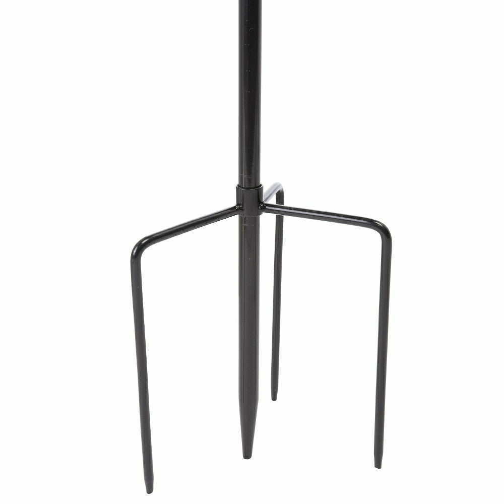 Plow & Hearth 90"H Wind Spinner, Floral Lemniscate