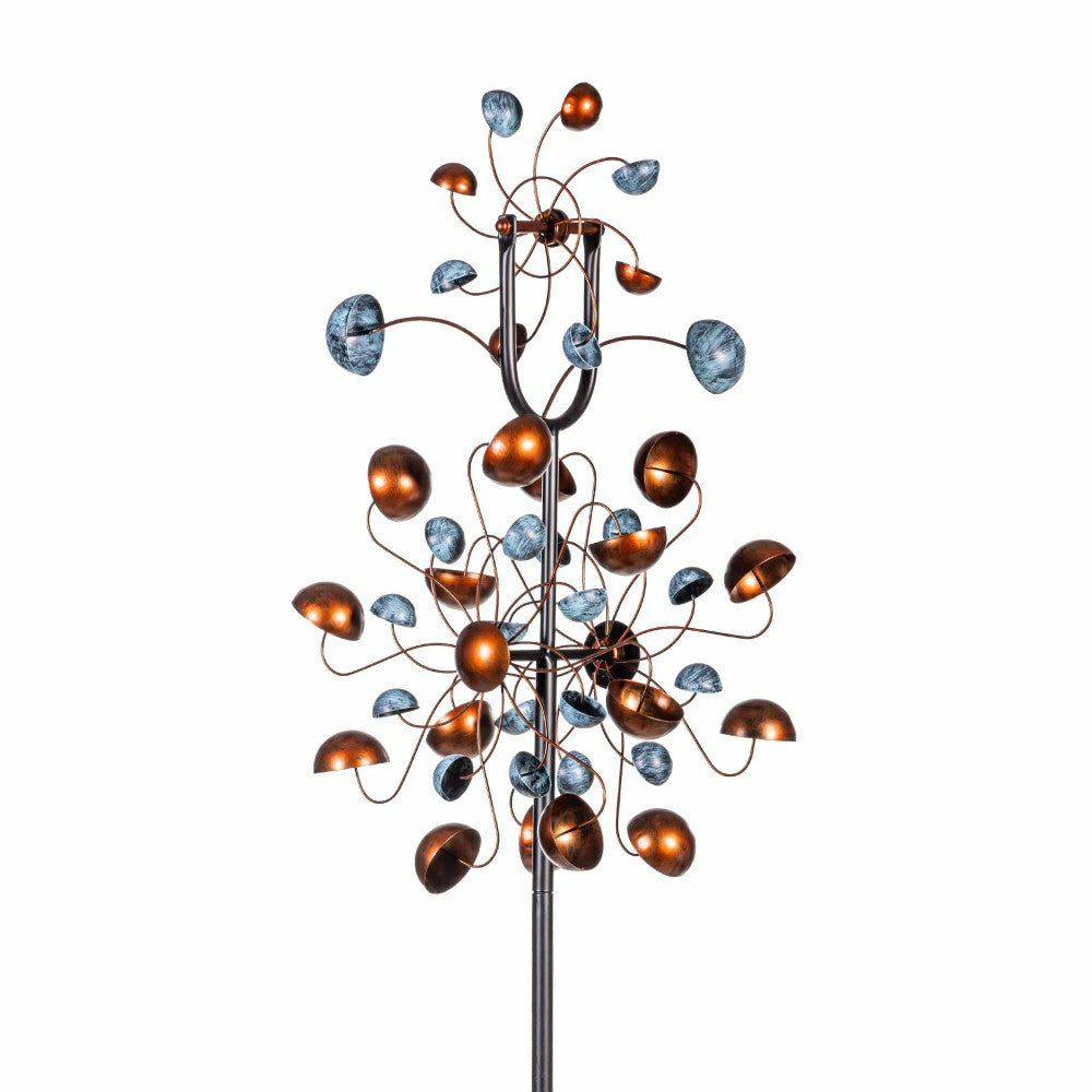 Plow & Hearth Butterfly and Leaves Dual Spinner 86"H