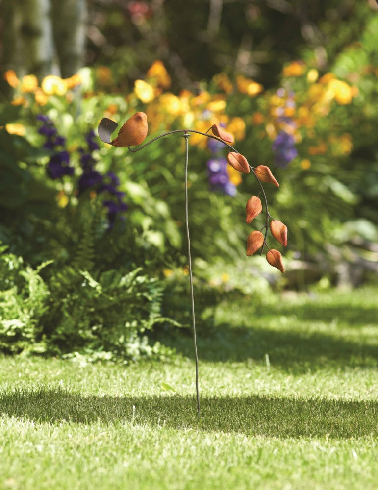 Plow & Hearth Bird Balancer Garden Stake