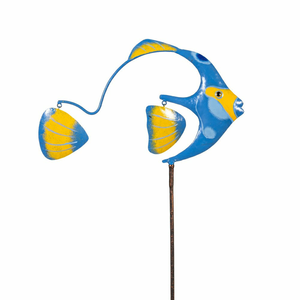 Plow & Hearth Metal Puffer Fish Stake
