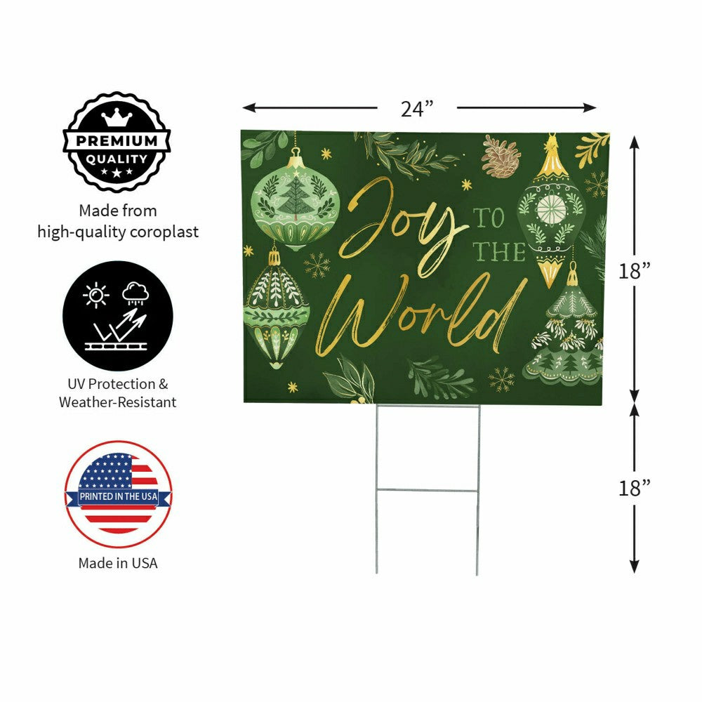 Plow & Hearth 24X18” COROPLAST YARD SIGN