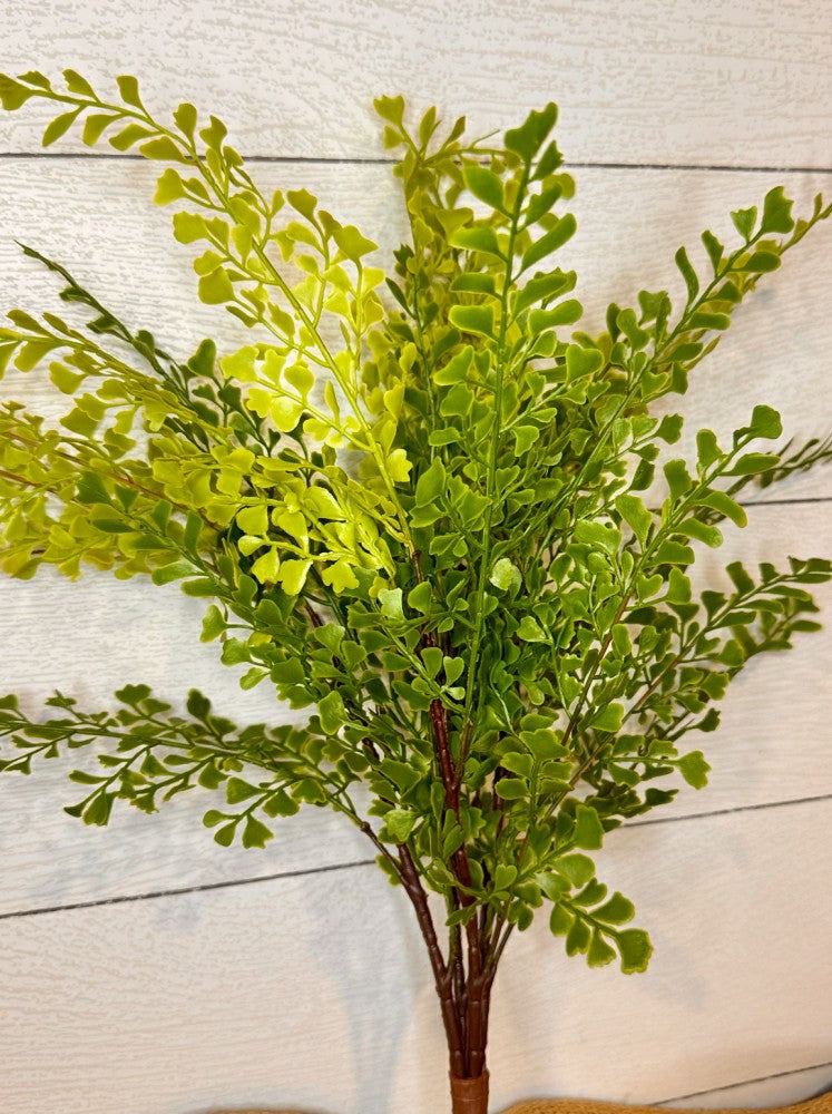 Plow & Hearth Real Touch Artificial Maidenhair Fern- Bundle of 4