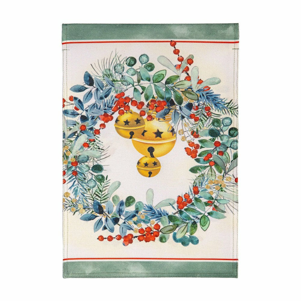 Plow & Hearth VivaStyle Burlap Garden Flag, Festive Foliage