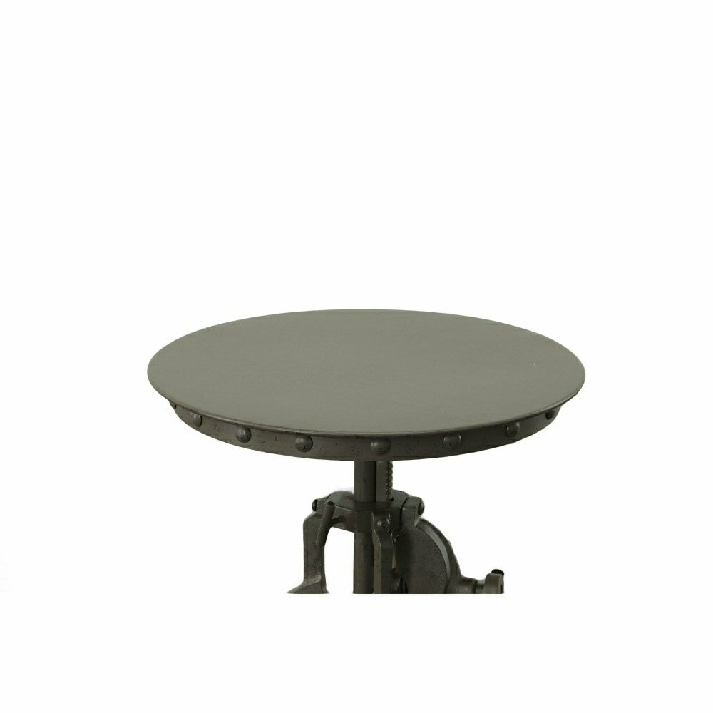 Plow & Hearth Regan Adjustable Accent Table, Industrial