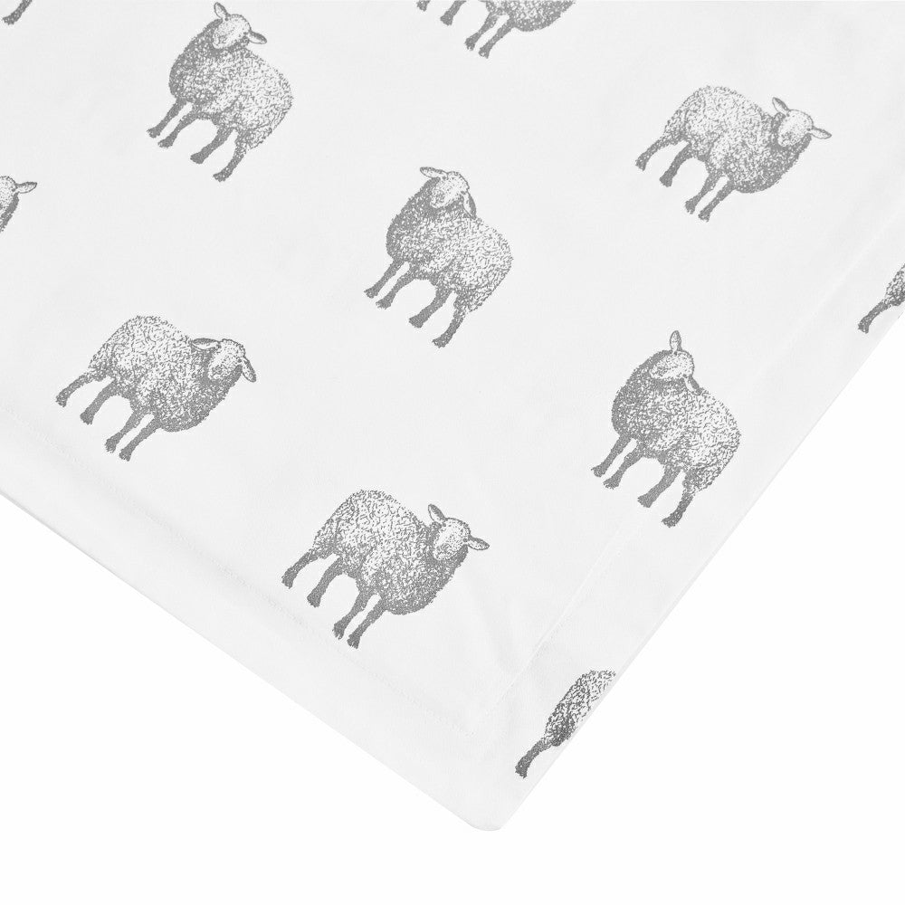 Plow & Hearth Sheep Printed Duvet Set