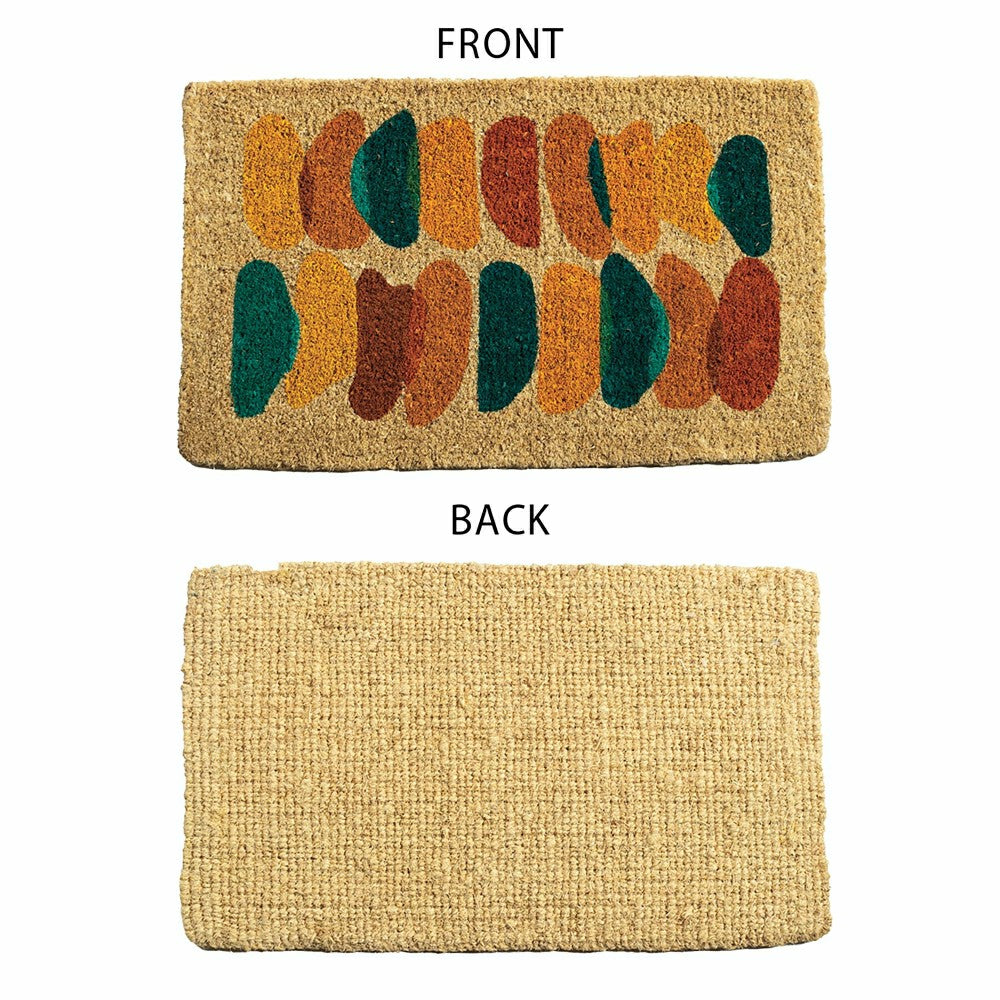 Plow & Hearth Painter's Palette Coir Door Mat