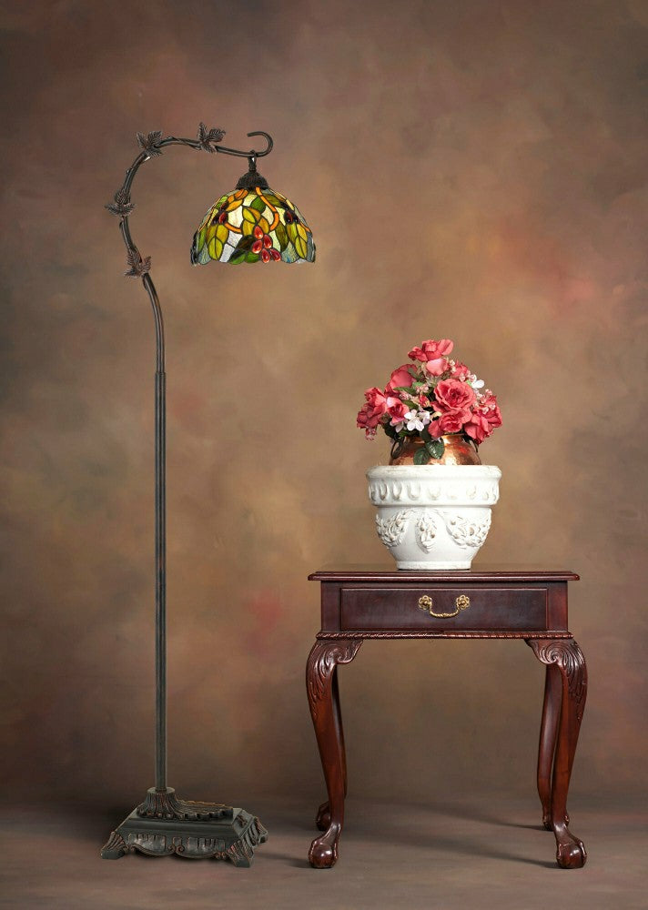 Plow & Hearth Tiffany Cotulla Downbridge Metal Floor Lamp