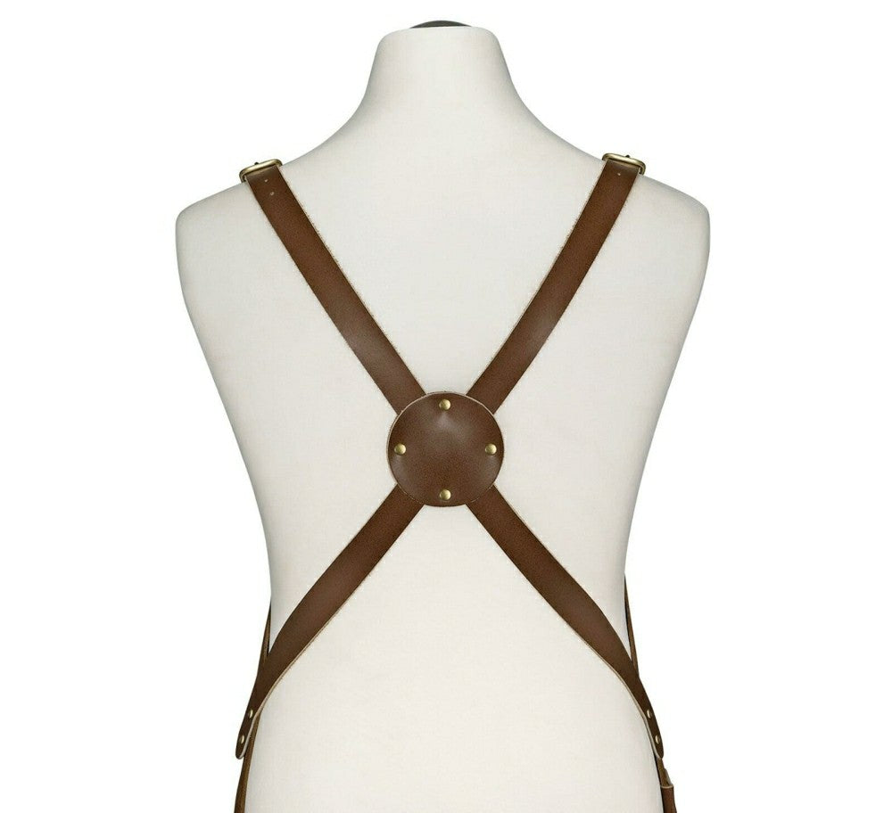 Plow & Hearth "Texas" Leather Apron