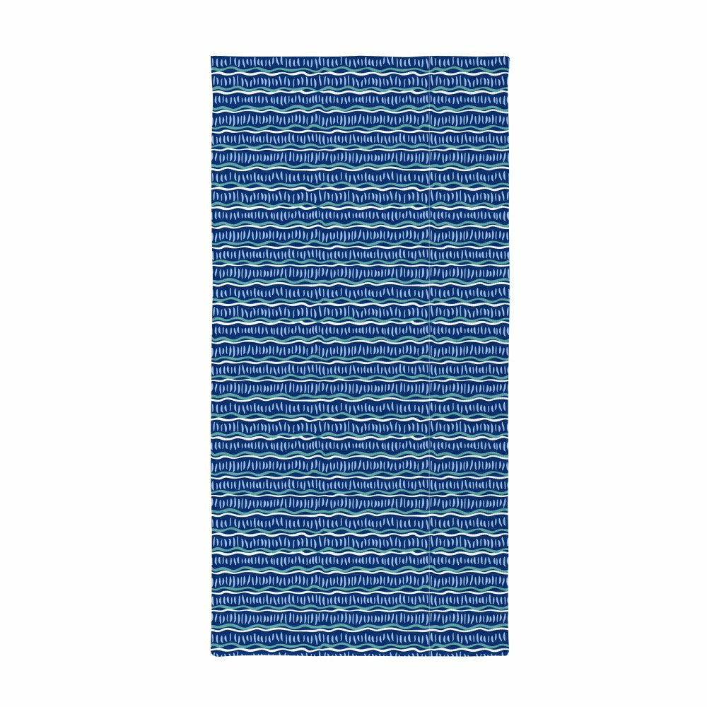 Plow & Hearth Seaside Retreat Towel Quick Dry Waffle Weave with Matching Carrying Ca