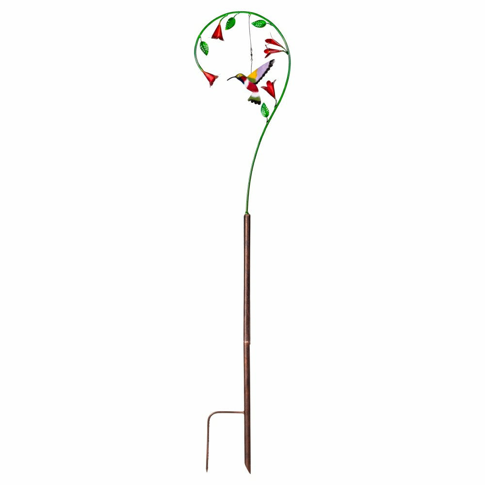 Plow & Hearth Metal Hummingbird Stake