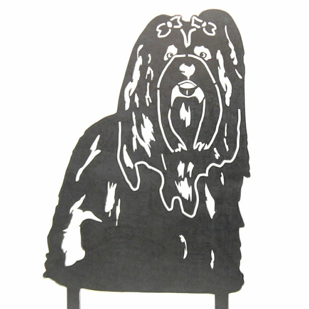 Plow & Hearth Shih Tzu Garden Stake